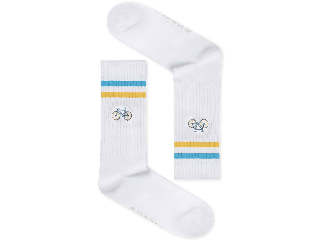 GREENBOMB Bio-Tennissocken "Bike Loop", white, Gr. 37/40