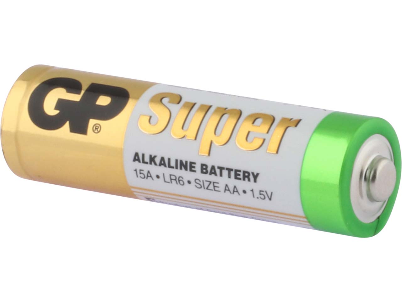4er-Pack GP Battery Alkaline Batterie "Super" AA, 1,5 V