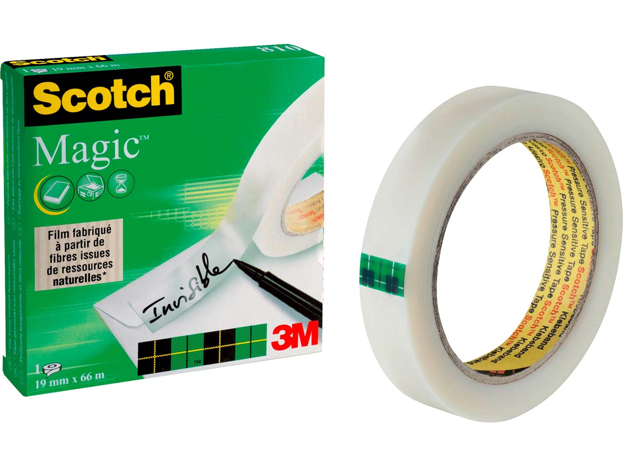 Scotch Magic Klebeband '810' 19mmx66m unsichtbar