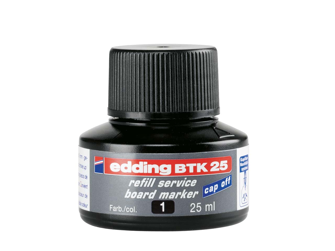edding Nachfülltinte "BTK 25" für Whiteboardmarker, schwarz