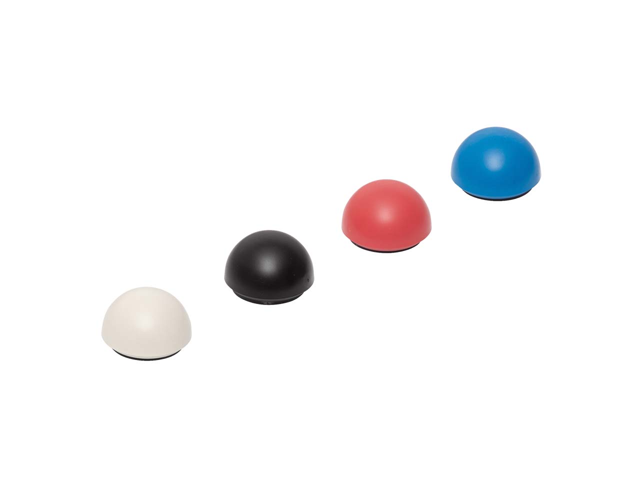 MAUL 10er Set Kugelmagnet Recycling Ø 30 mm, 0,6 kg, farbig sortiert