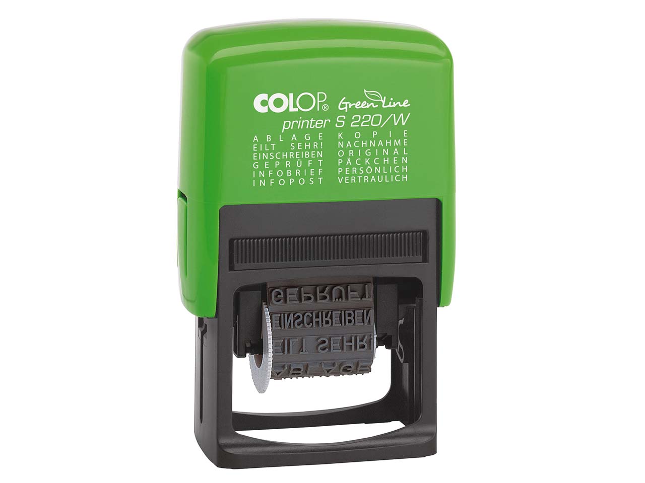 Colop 'GL' Stempel S220/W mit 12 Texten