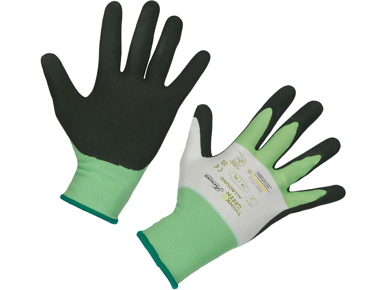 THINKGREEN Allround Gartenhandschuhe, Größe 7