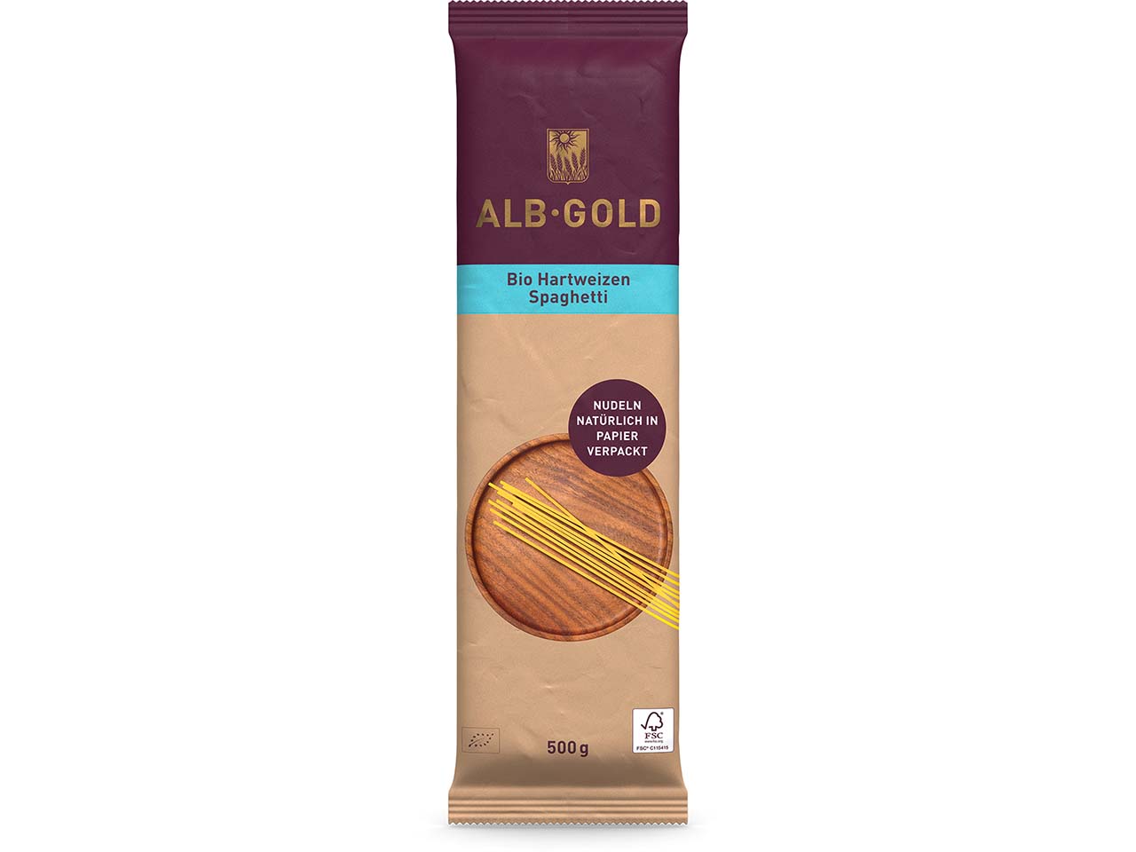 ALB-GOLD Bio-Hartweizen-Spaghetti 500 g