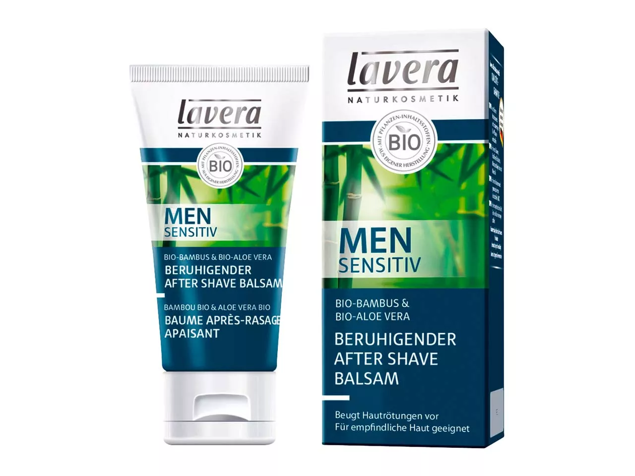 lavera Bio-Beruhigender Aftershave-Balsam "Men sensitiv", 50 ml