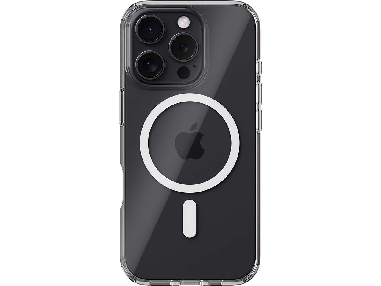Woodcessories Smartphonehülle aus Biokunststoff "ClearCase" f. iPhone 16 Pro, transparent