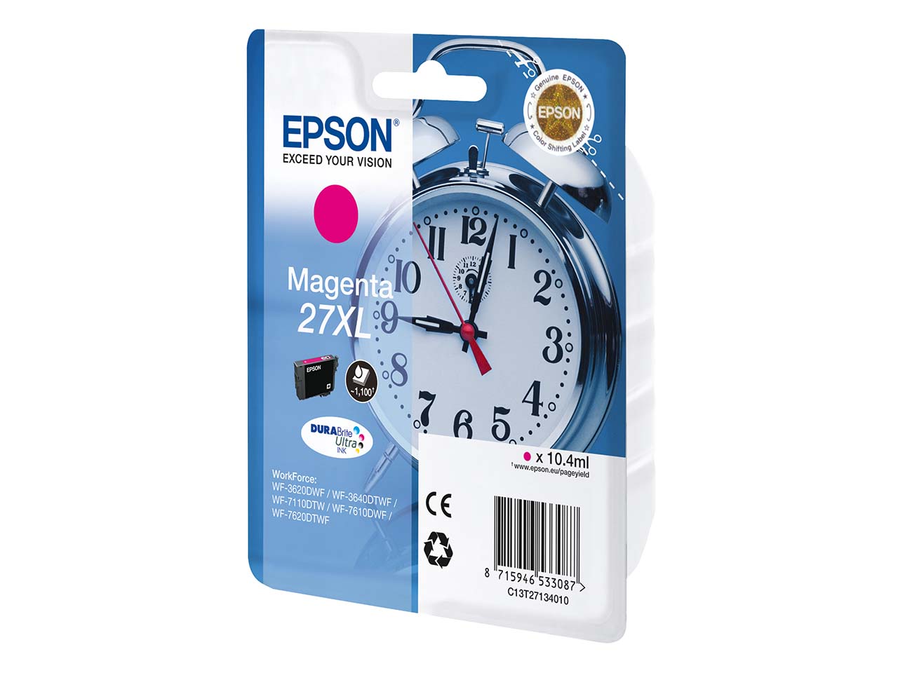 Epson Tintenpatrone T2713XL magenta