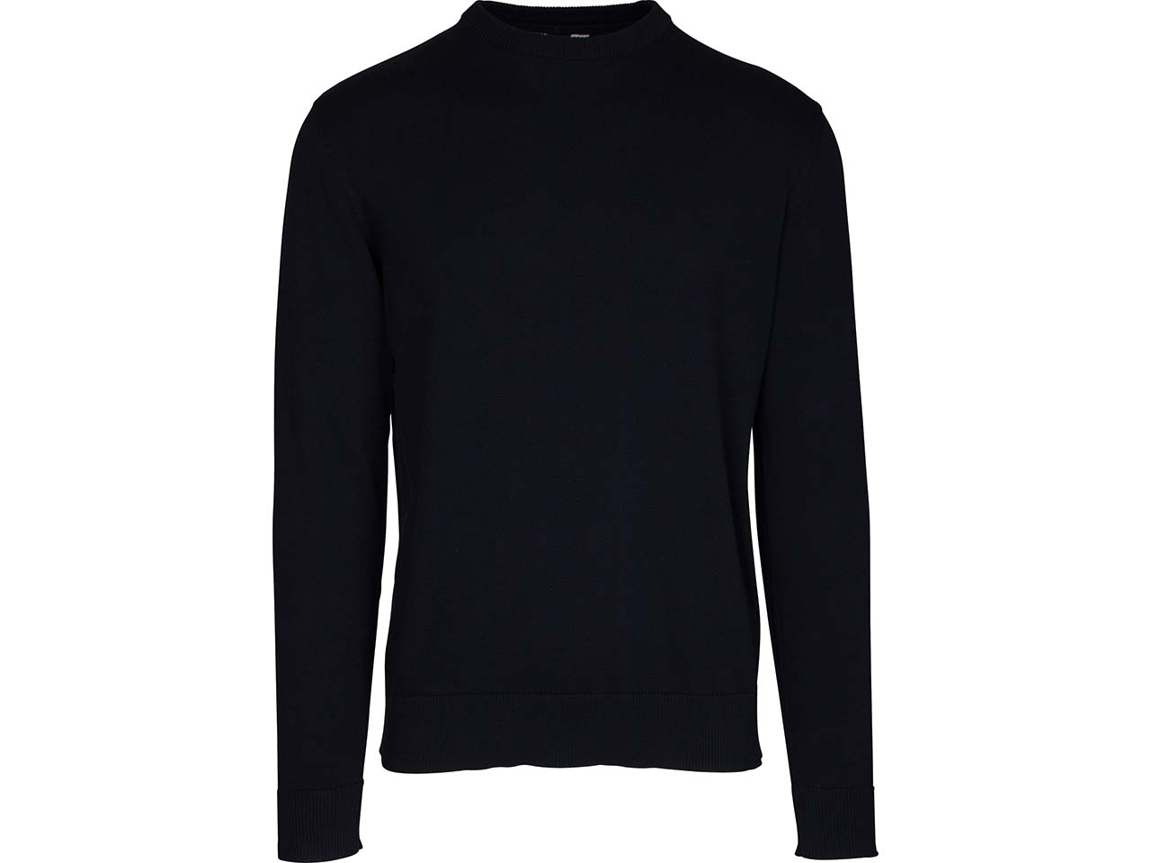 MELA Bio-Herren-Feinstrick-Pullover "HIMAL" mit Rundhalsausschnitt, navy, Gr. M