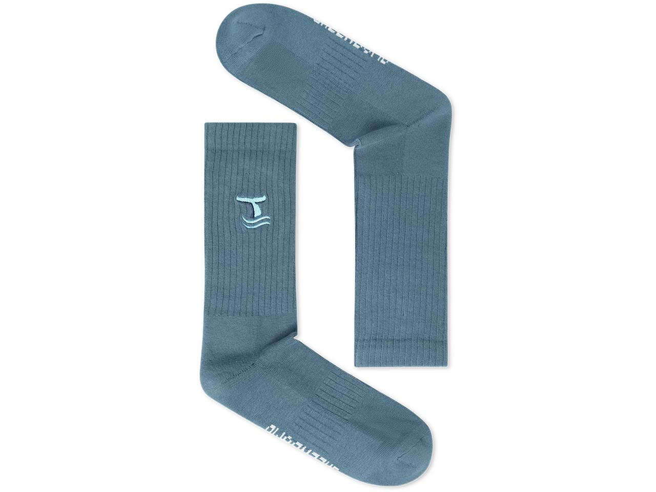 GREENBOMB Bio-Tennissocken 'Fluke', blue stone, Gr. 37/40