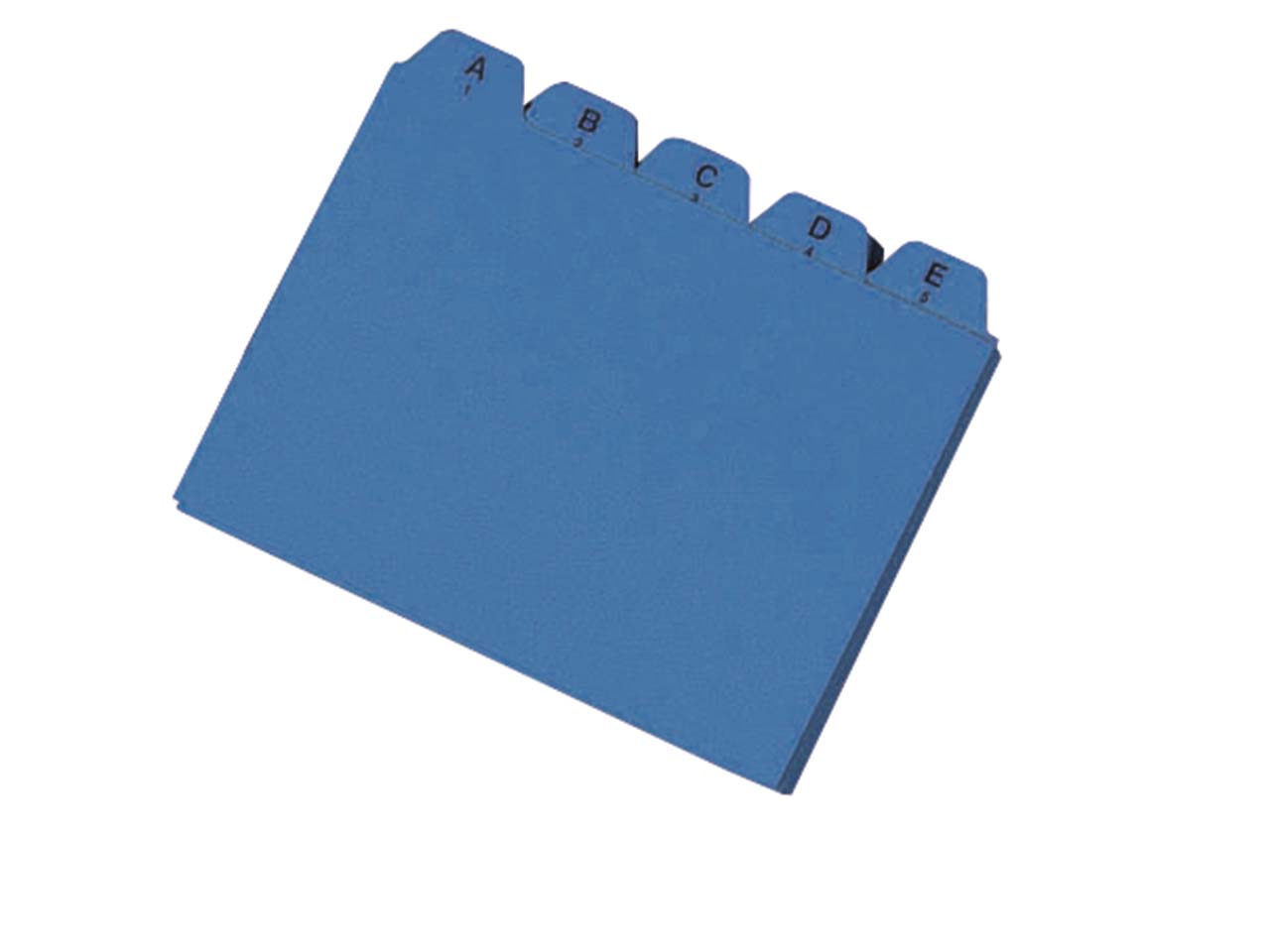 Karteiregister A-Z, A5 blau