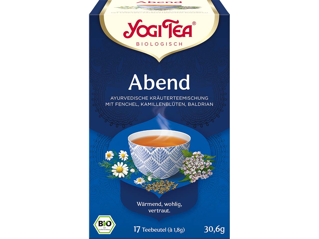 YOGI TEA Bio-Kräutertee "Abend", 30,6 g
