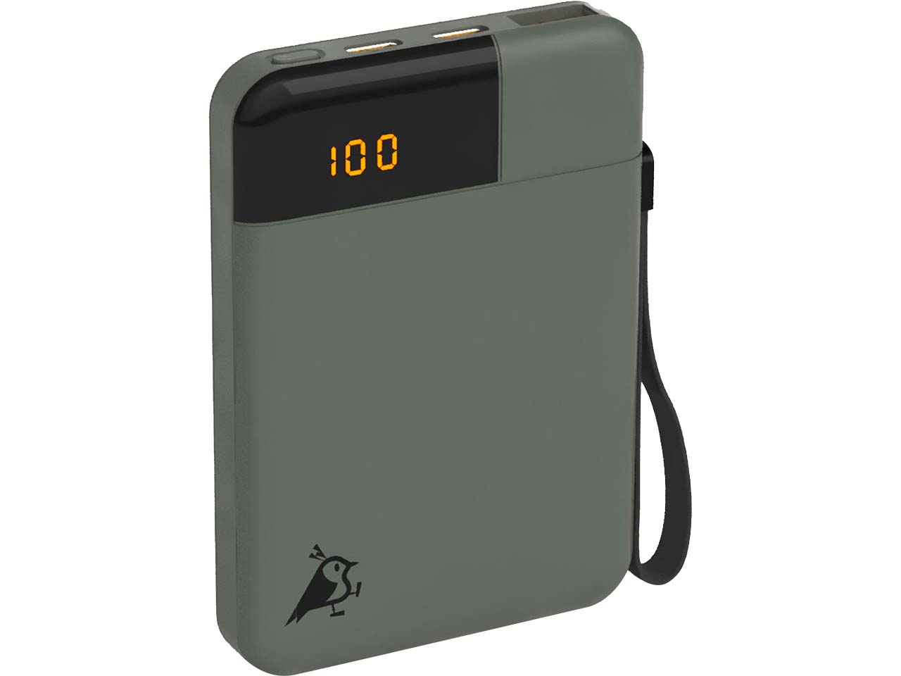 Aqiila Powerbank "Powerbird B5" 5.000 mAh, moosgrün