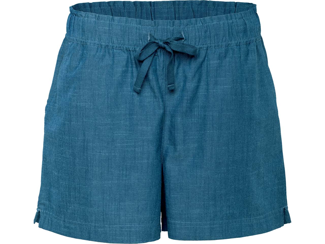 Living Crafts Bio-Damen-Relax-Shorts "REEZA" im Denim-Stil, denim blue, Gr. 36
