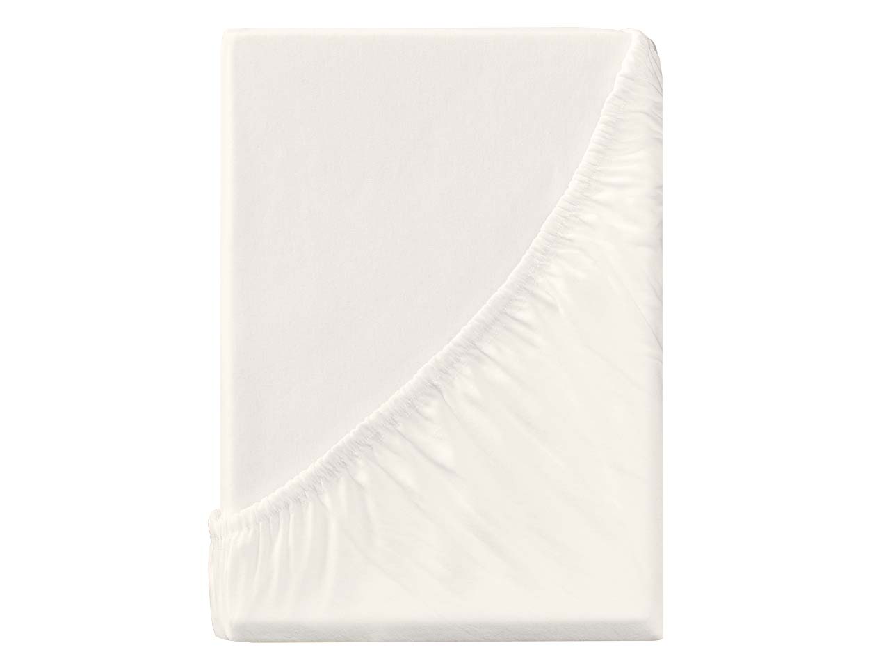 MELA Bio-Spannbettlaken 'KASOL' aus Perkal, 140/160 x 200 cm, naturweiß