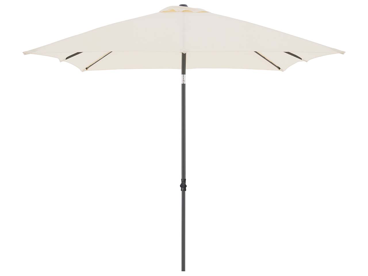 doppler Sonnenschirm "Push up Basic" 210 x 210 cm, HV, natur