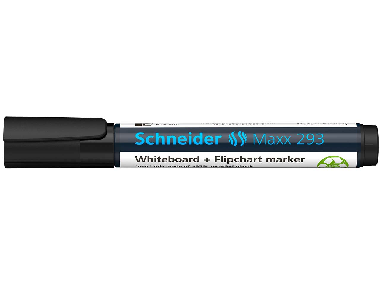 Schneider Whiteboard- und Flipchartmarker Maxx 293 schwarz