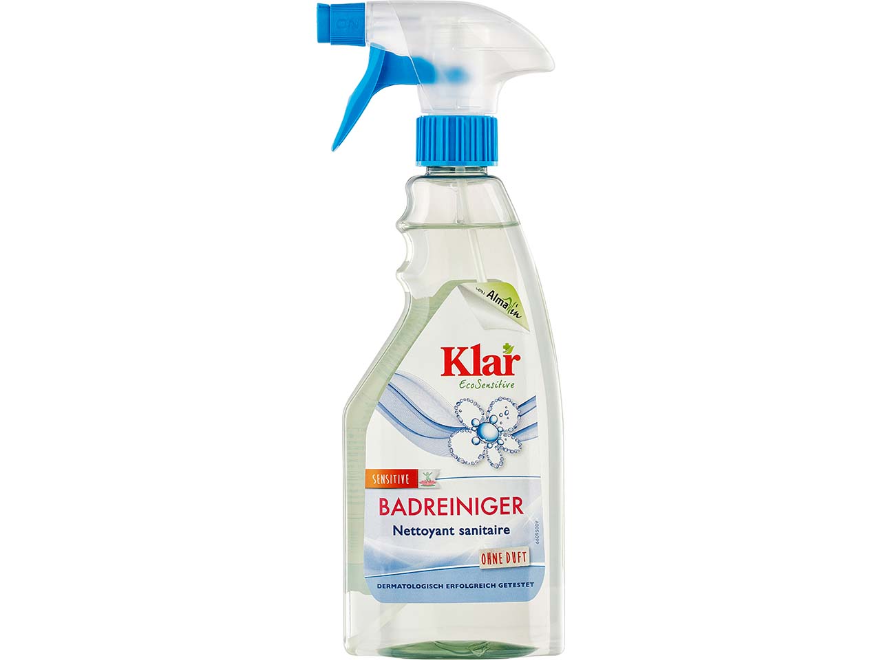 Klar Badreiniger "EcoSensitive" 500 ml Sprühflasche