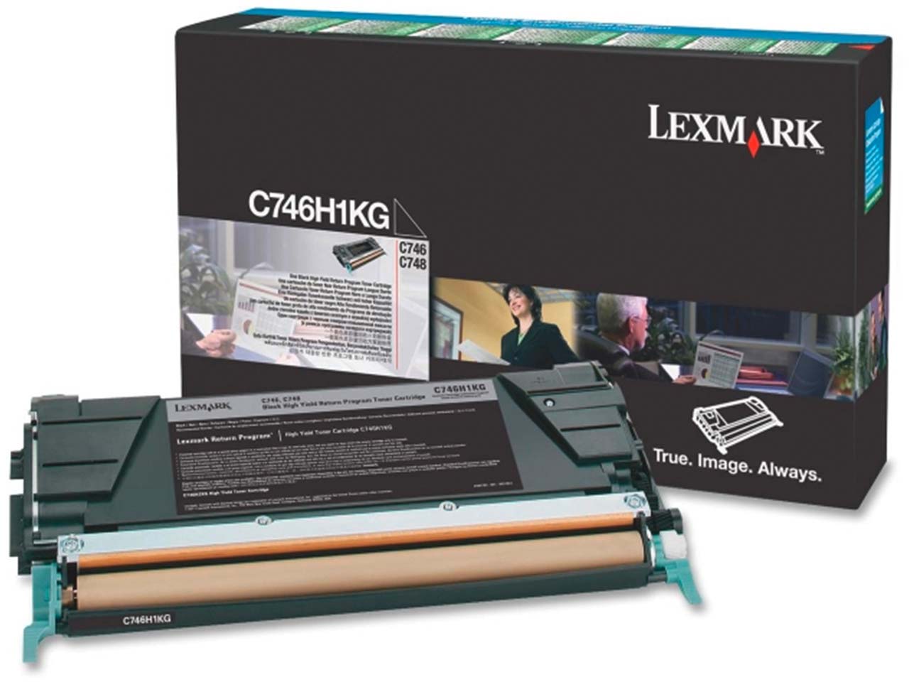 Lexmark Druckkassette C746H1KG schwarz
