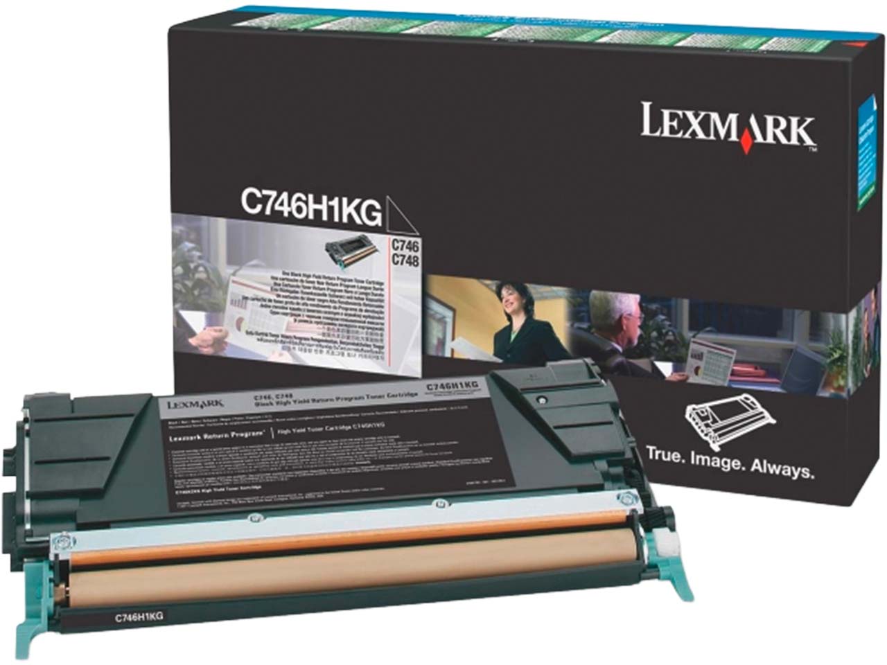 Lexmark Druckkassette C746H1KG schwarz