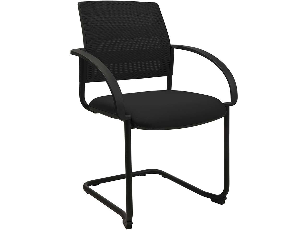 Topstar Besucherstuhl "AIRWORK MEETING 20.1" mit Armlehnen, schwarz