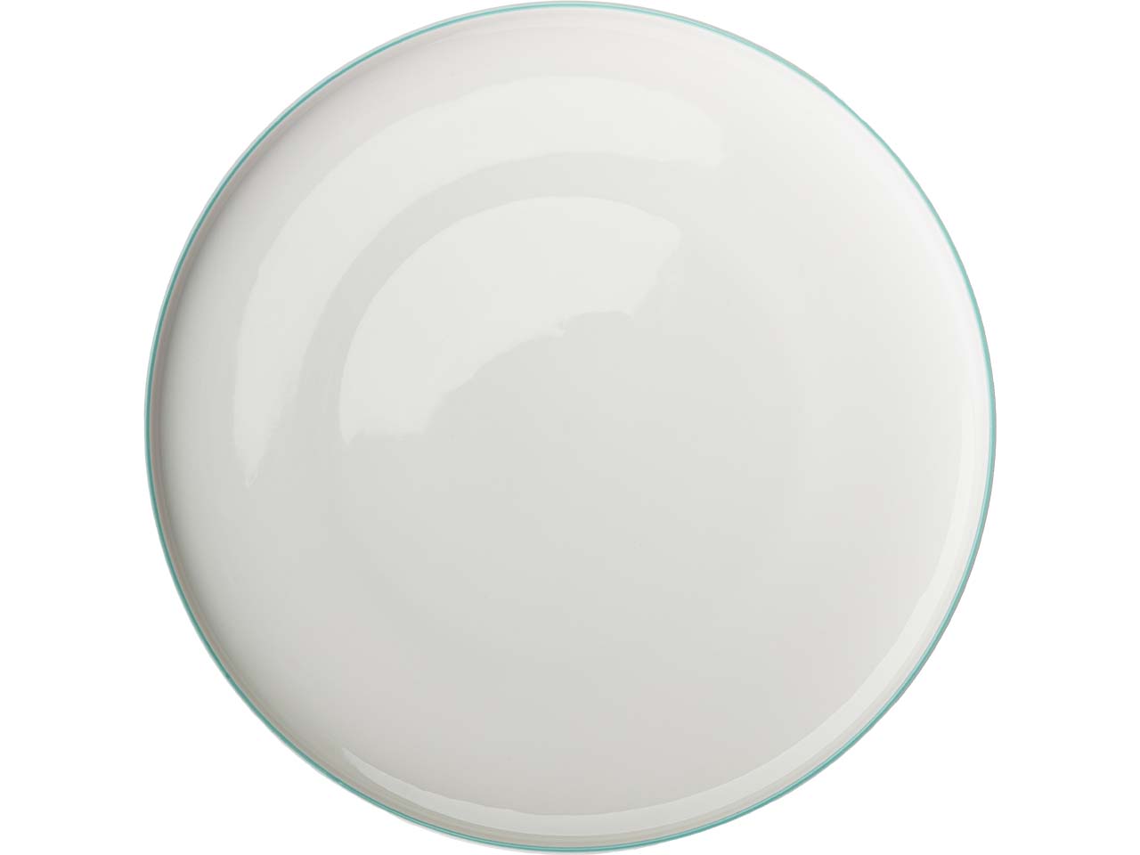 tranquillo Teller "TINTED GRACE" aqua Ø 27,8 cm