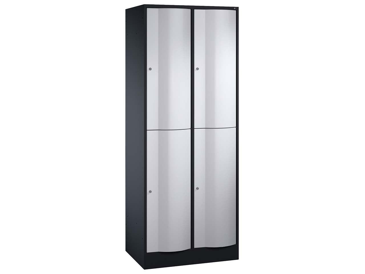 Schließfachschrank 2 Türme an/si 2er