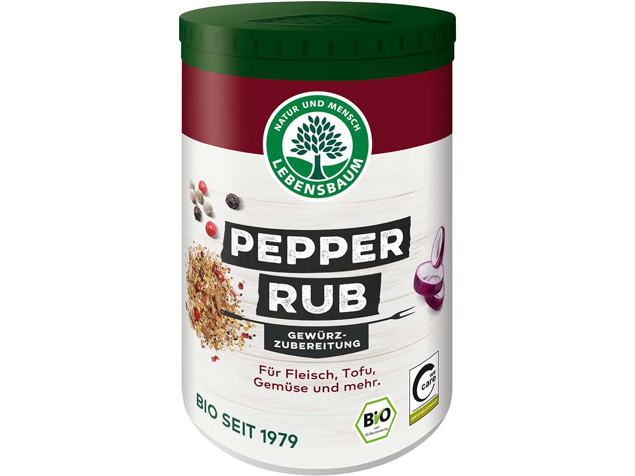 LEBENSBAUM Bio-Gewürzmischung "Pepper Rub", 105 g