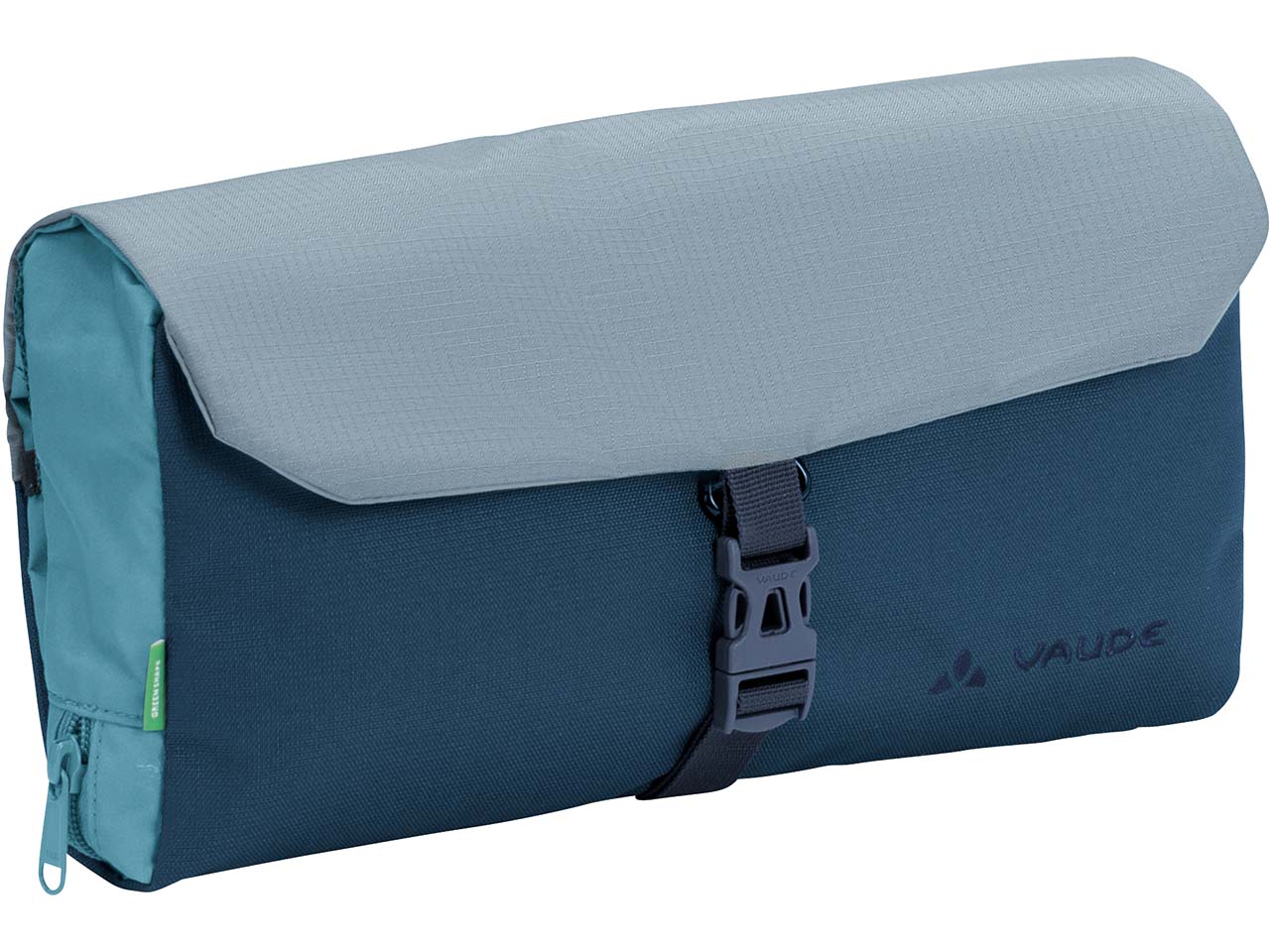 VAUDE Kulturbeutel 'WegaWrap' mit Wickelverschluss, baltic sea
