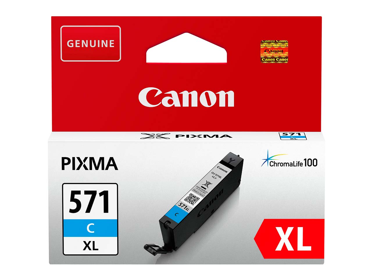Canon Tintenpatrone CLI-571XLC cyan
