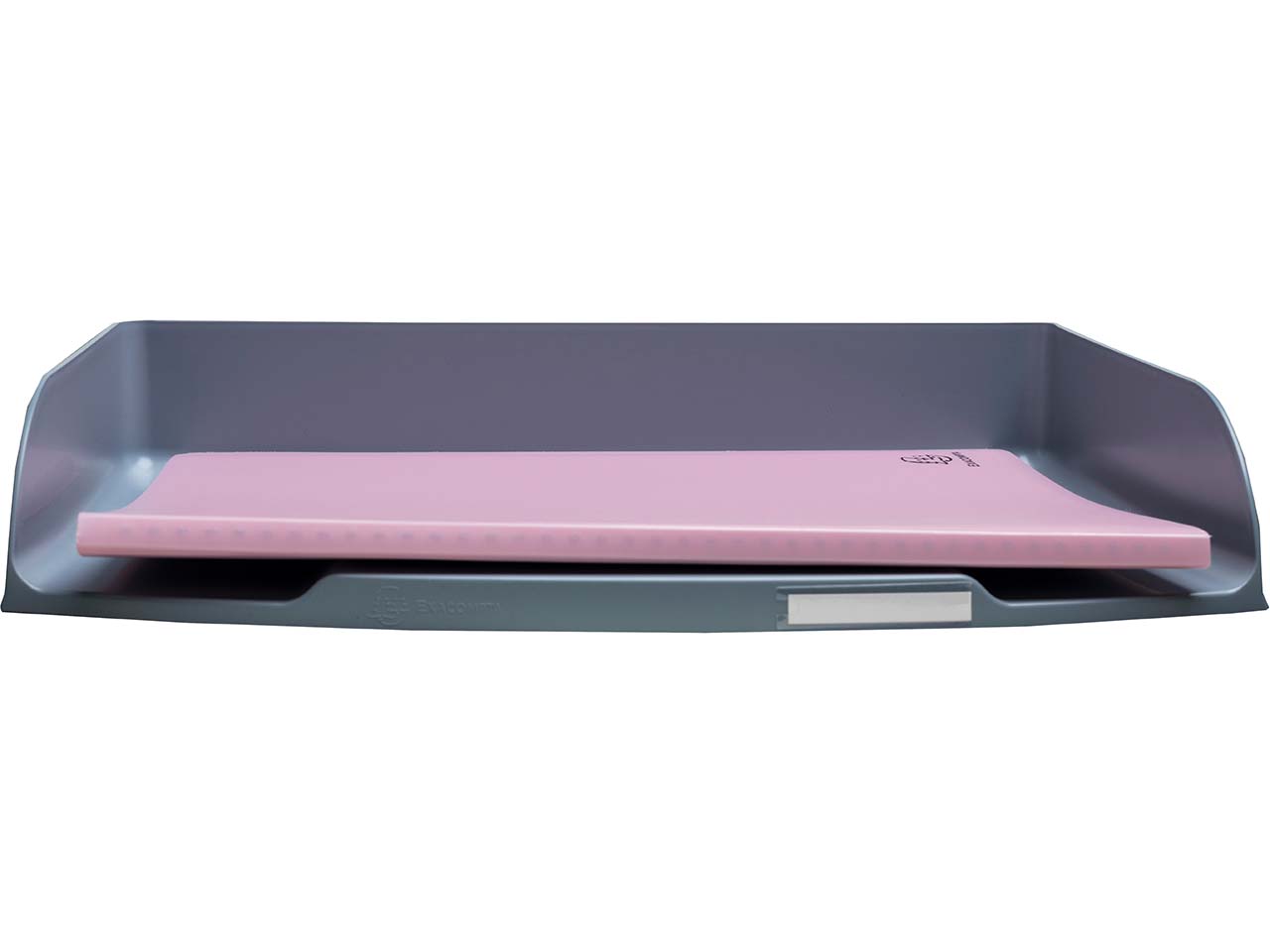 Exacompta Briefablage Querformat "Combo Styli AutentiK" DIN A4+, blau-grau Exacompta Briefablage Querformat "Combo Styli AutentiK" DIN A4+, blau-grau