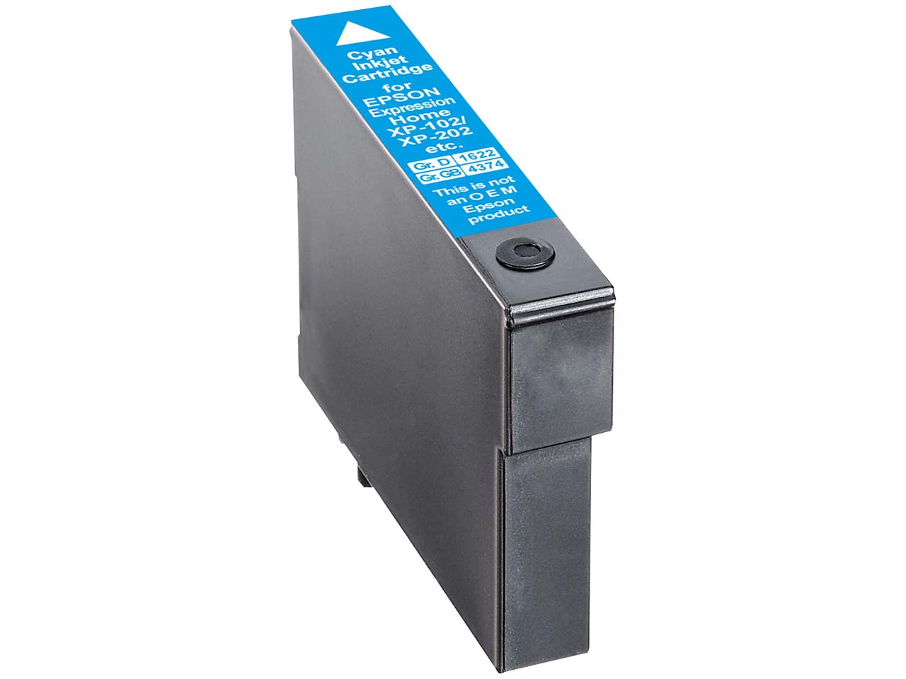 memo Tintenpatrone ersetzt Epson T1812XL cyan