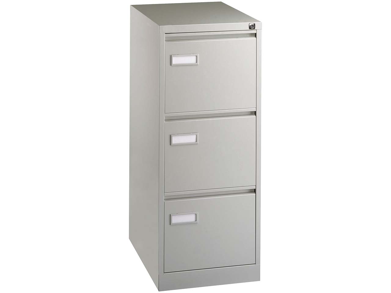 HR-Schrank 3s 1b lichtgrau (RAL 7035) (BxHxT) 41,3x101,6x62,2cm