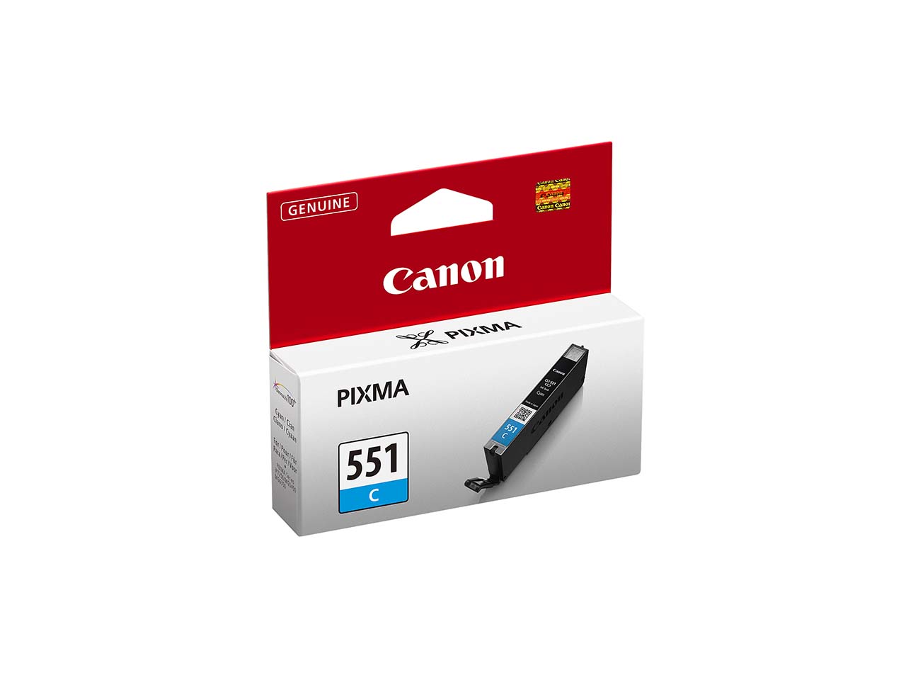 Canon Tintenpatrone CLI-551C cyan