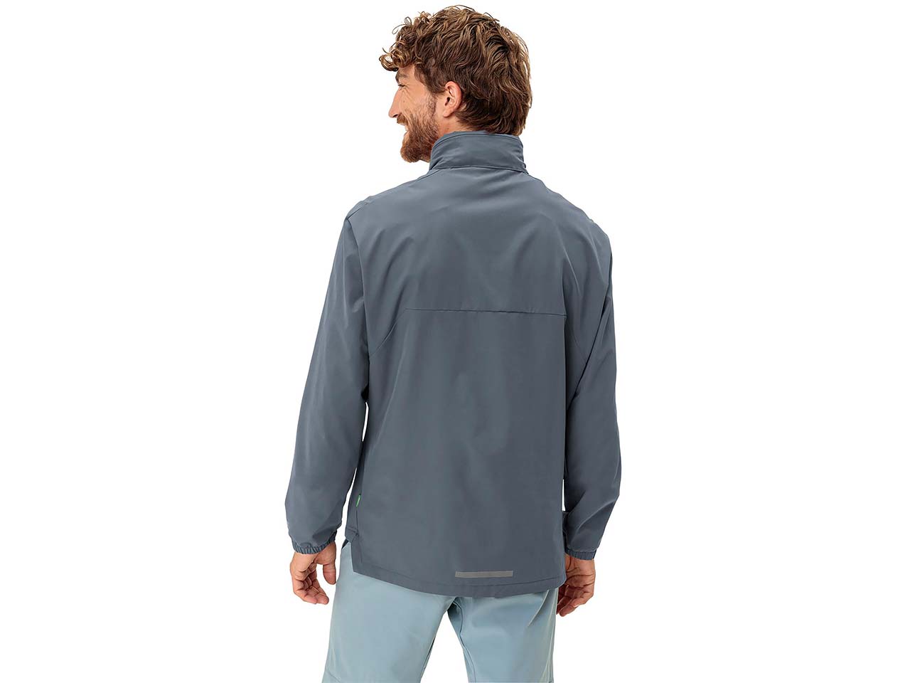 VAUDE Herren-Windjacke "Cyclist" mit verstaubarer Kapuze, heron, Gr. M