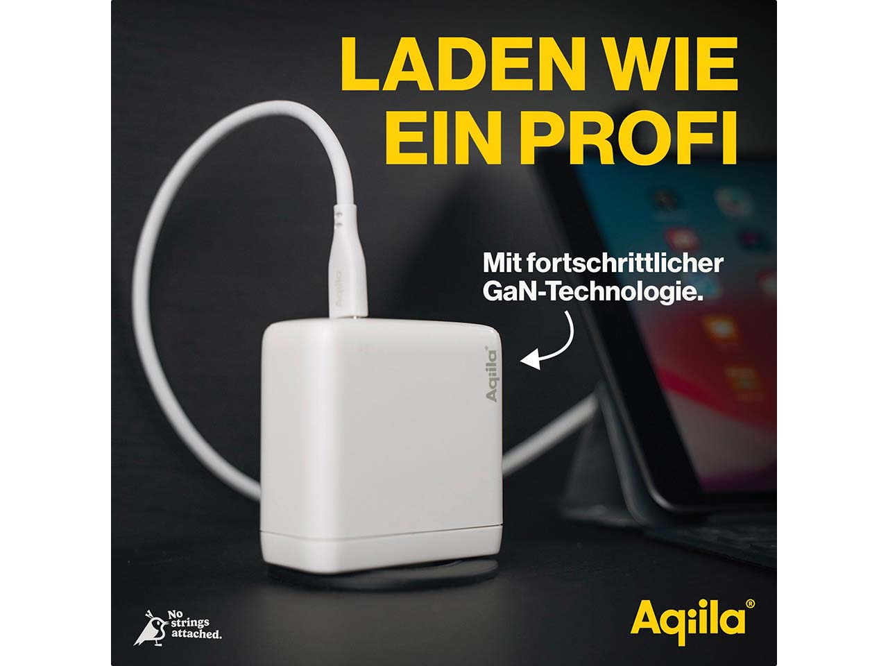 Aqiila USB Ladegerät und Ladeadapter "Chargebird W4"
