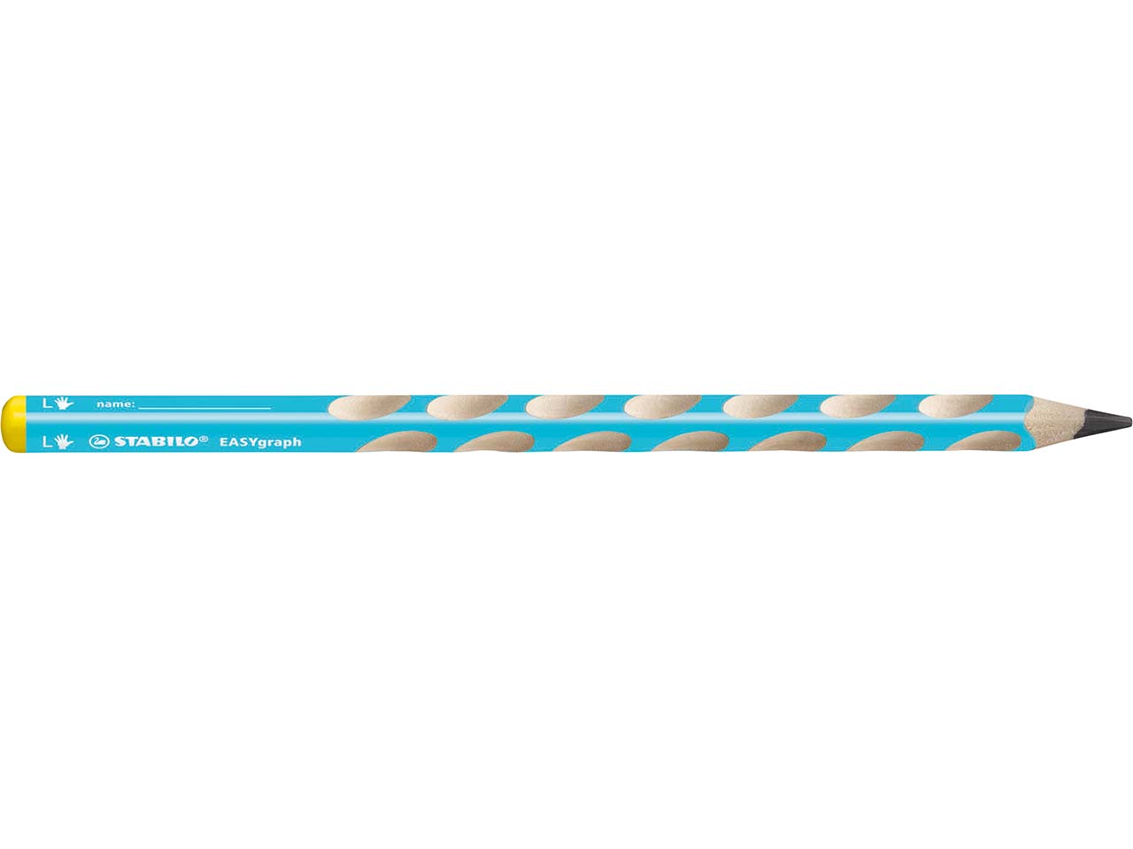 STABILO Bleistift 'EASYgraph L' für Linkshänder, blau