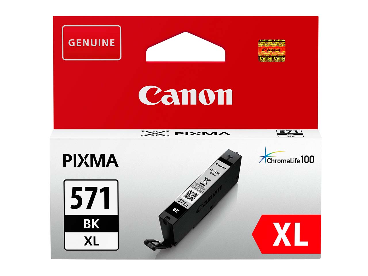 Canon Tintenpatrone CLI-571XLBK schwarz