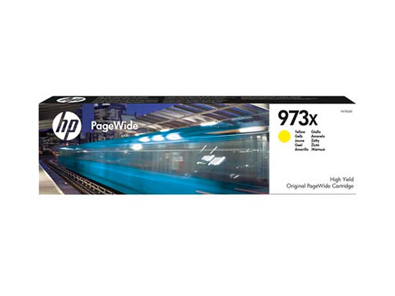 hp Tintenpatrone F6T83AE, Nr. 973XL gelb