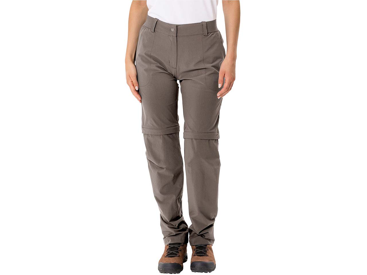 VAUDE Damen-Hose 'Farley Stretch ZO II' abzippbar, coconut, Gr. 38