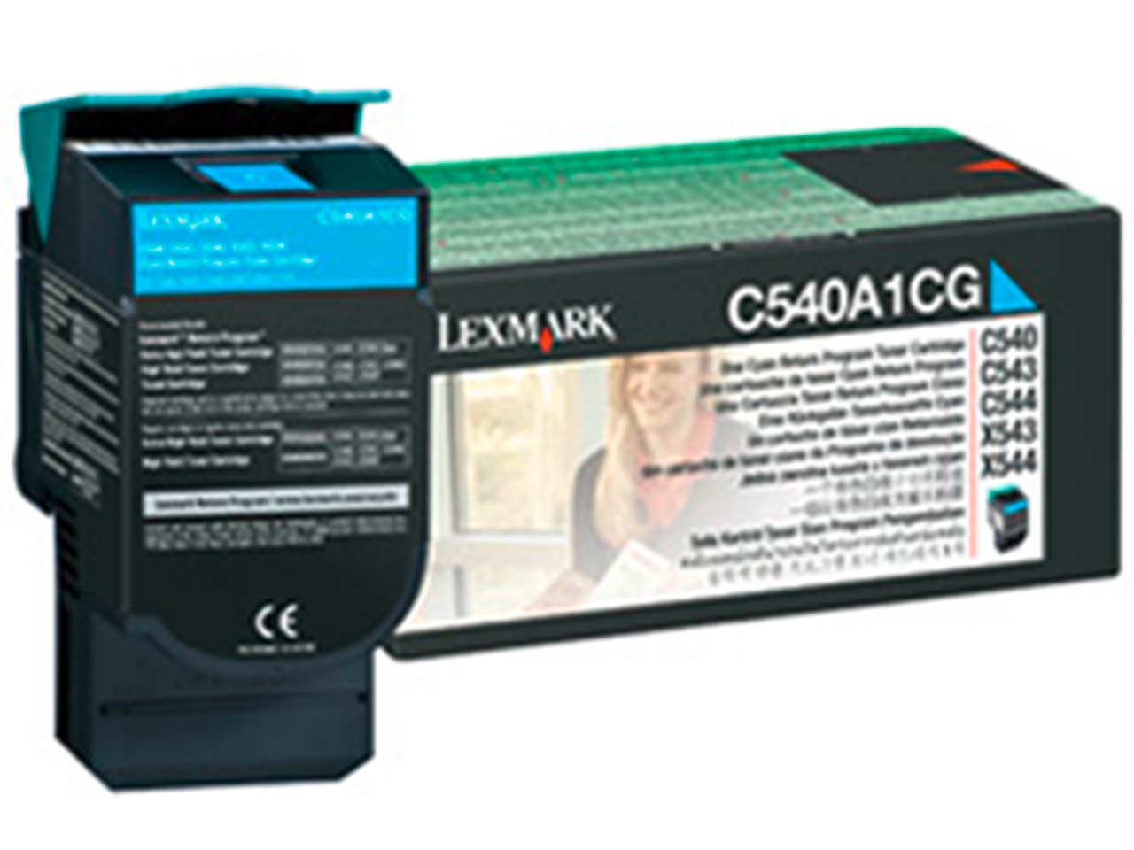 Lexmark Druckkassette C540A1CG cyan