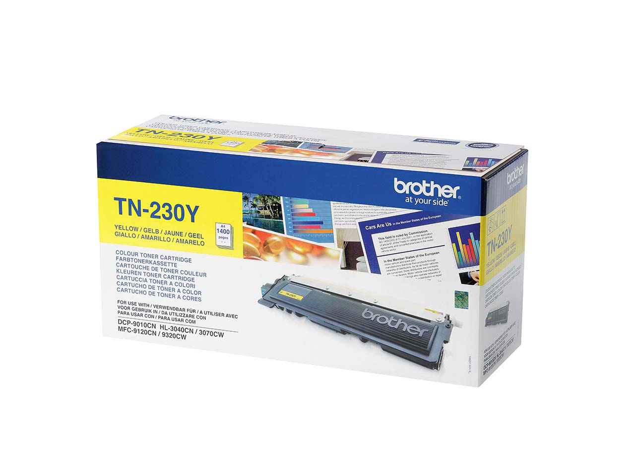 Brother Toner TN-230Y gelb