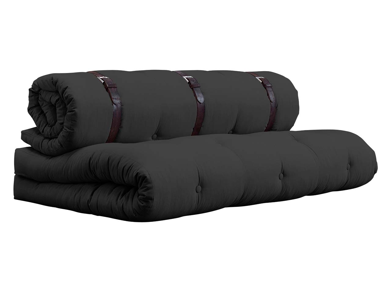 Karup Design Schlafsofa "Buckle-Up" dunkelgrau