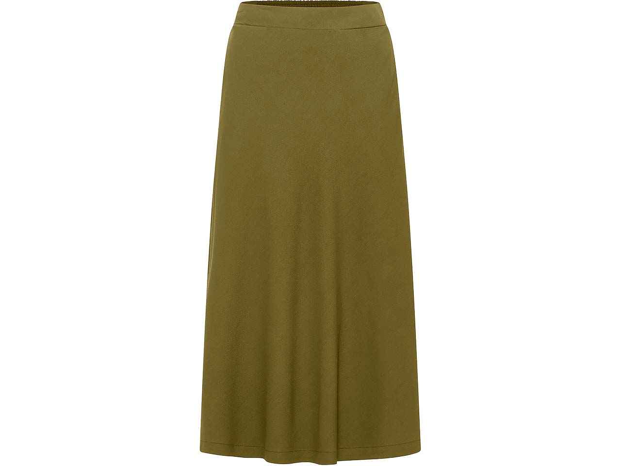tranquillo Damen-Midirock in A-Linie, pesto, Gr. 36