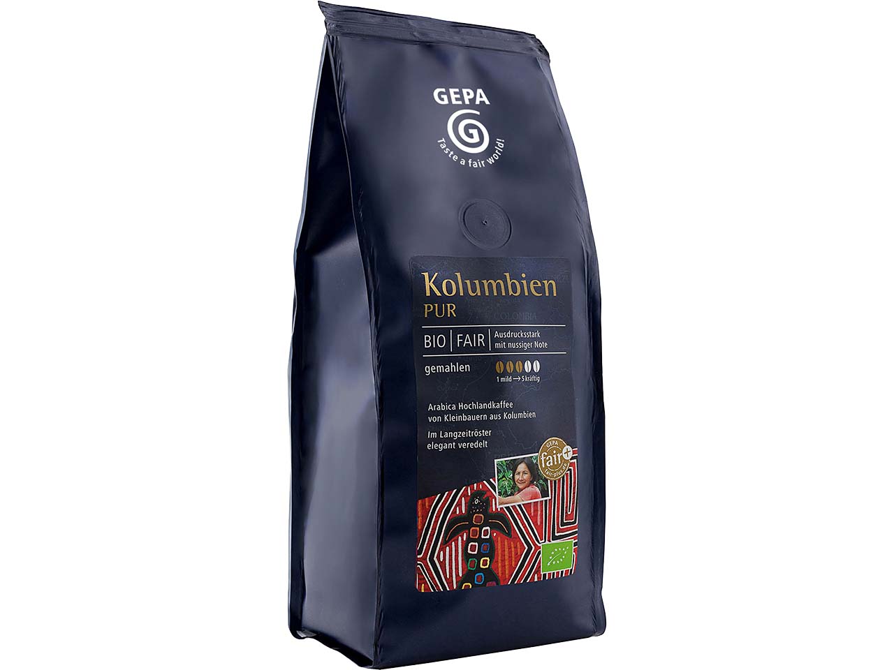 GEPA Bio Kaffee 'Kolumbien pur', gemahlen 250 g