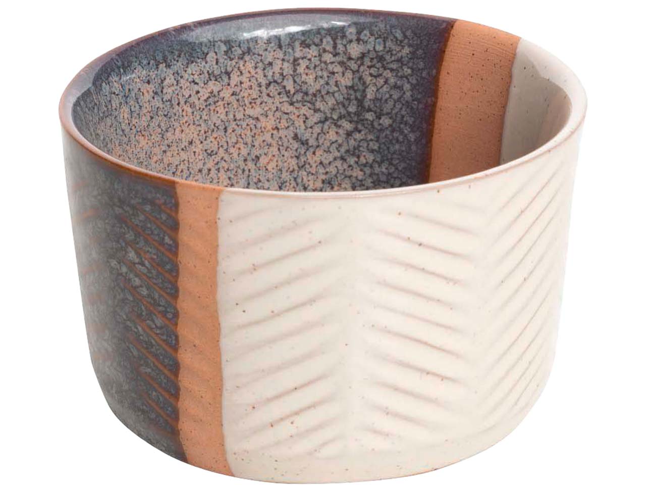 tranquillo Snackschale "INDUSTRIAL RAW" aus Steinzeug, Ø 9 cm, Farbe 3