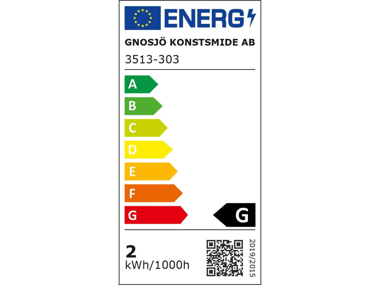 energy label G