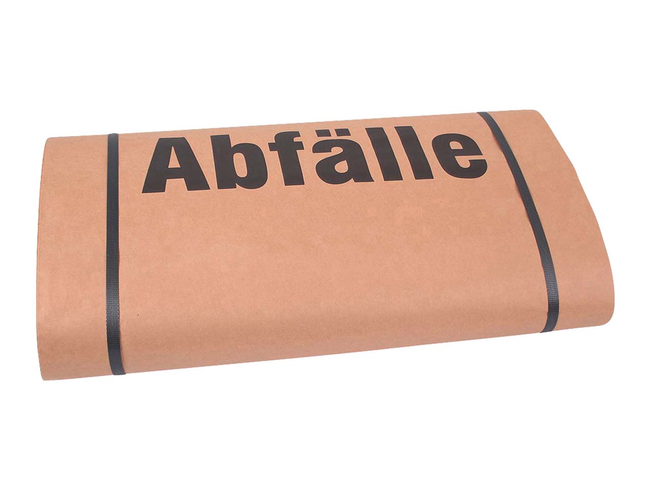 25 Papier-Müllsäcke mit Aufdruck "Abfälle" 120 l
