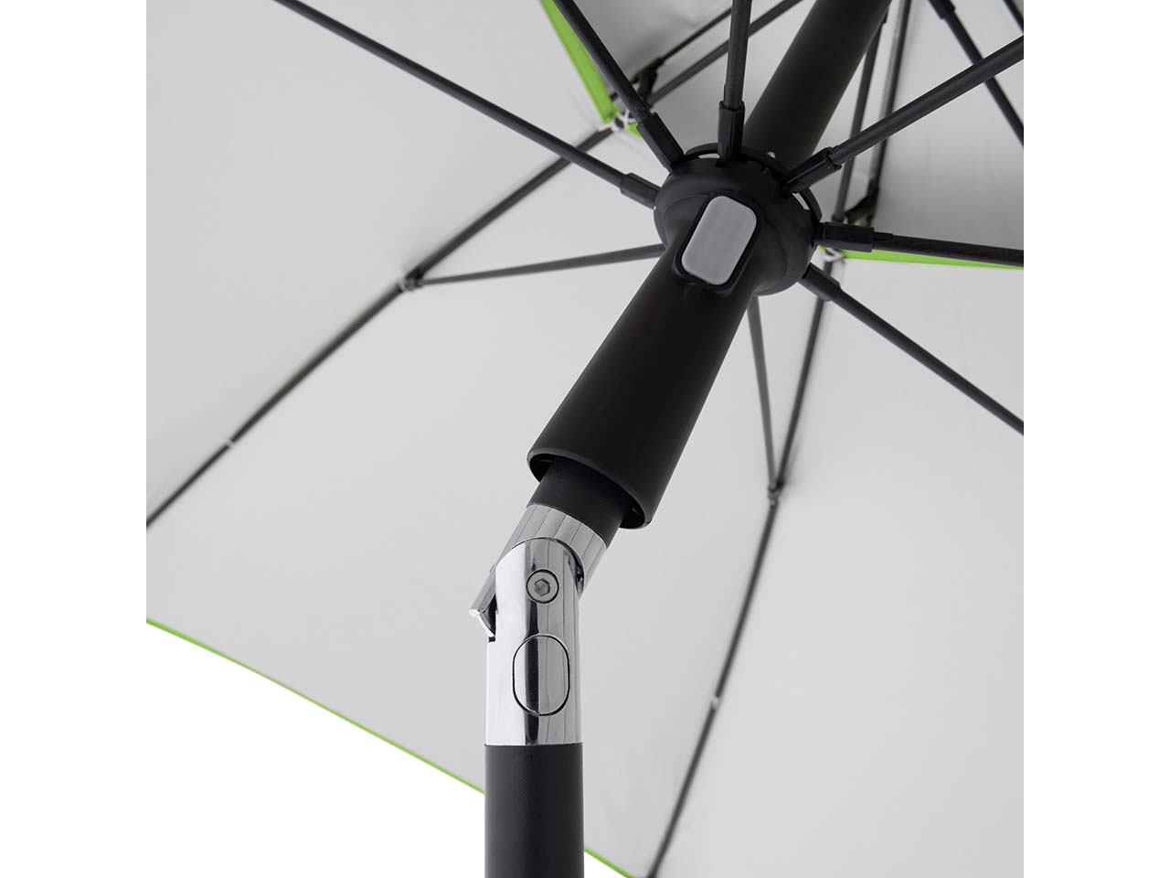 doppler Sonnenschirm "GS WINDPROFI NEO" mit Tragetasche Ø 200 cm, apfelgrün