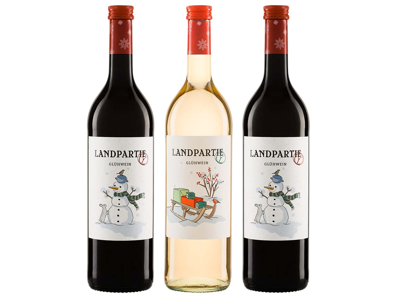 Bio-Glühwein-Paket "Landparty" 3 x 0,75 l