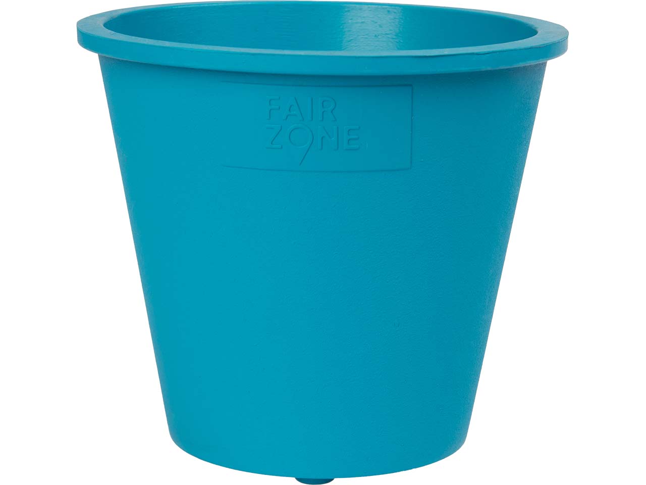 Fair Zone Pflanztopf "Rubipot" medium, petrol blue